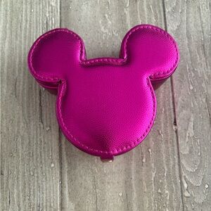 Pink Mouse Ear Jewelry travel case.